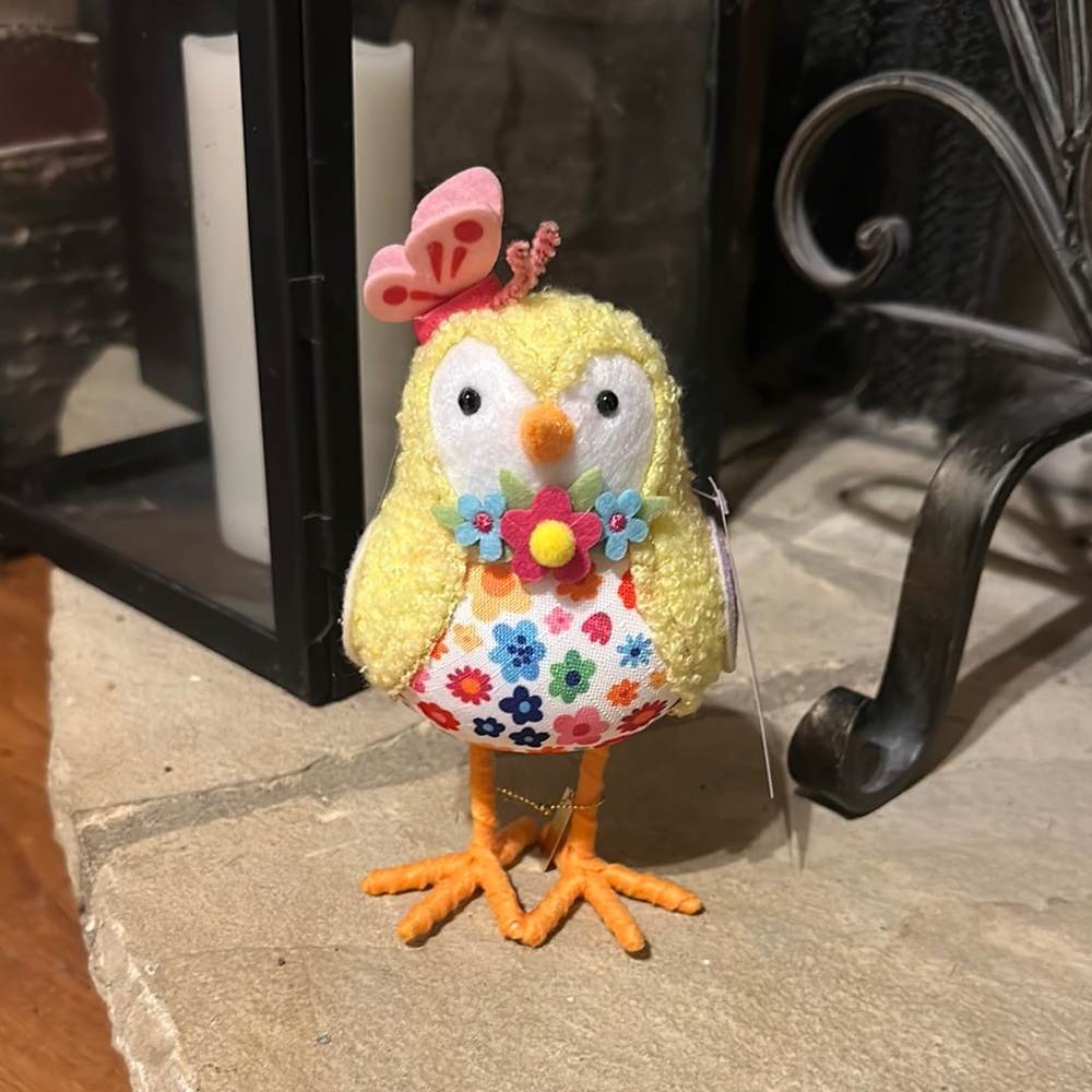 NWT  Spritz New 2025 Spring Collectible Yellow Bird Decor